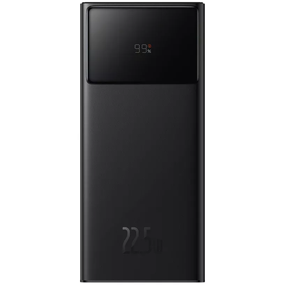 Batterie Externe Baseus Star Lord, 30000mAh, 22.5W, QC + PD, 1 x USB-C - 2 x USB-A, Noire PPXJ080101