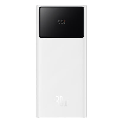 Batterie Externe Baseus Star Lord, 20000mAh, 30W, QC + PD, 1 x USB-C - 2 x USB-A, Blanche P10022904213-00