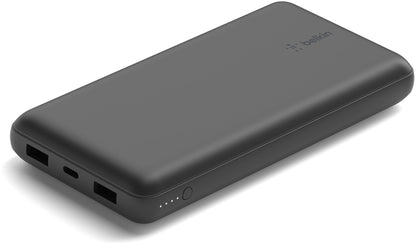 Batterie Externe Belkin BoostCharge Pro, 20000mAh, 15W, 1 x USB-C - 2 x USB-A, Noire BPB012btBK