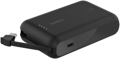 Batterie Externe Belkin BoostCharge, 10000mAh, 20W, PD, 2 x USB-C, Noire BPB021hqBK
