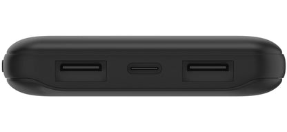 Batterie Externe Belkin BoostCharge, 10000mAh, 15W, 1 x USB-C - 2 x USB-A, Noire BPB011btBK