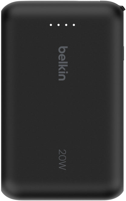 Batterie Externe Belkin BoostCharge, 10000mAh, 20W, PD, 2 x USB-C, Noire BPB021hqBK