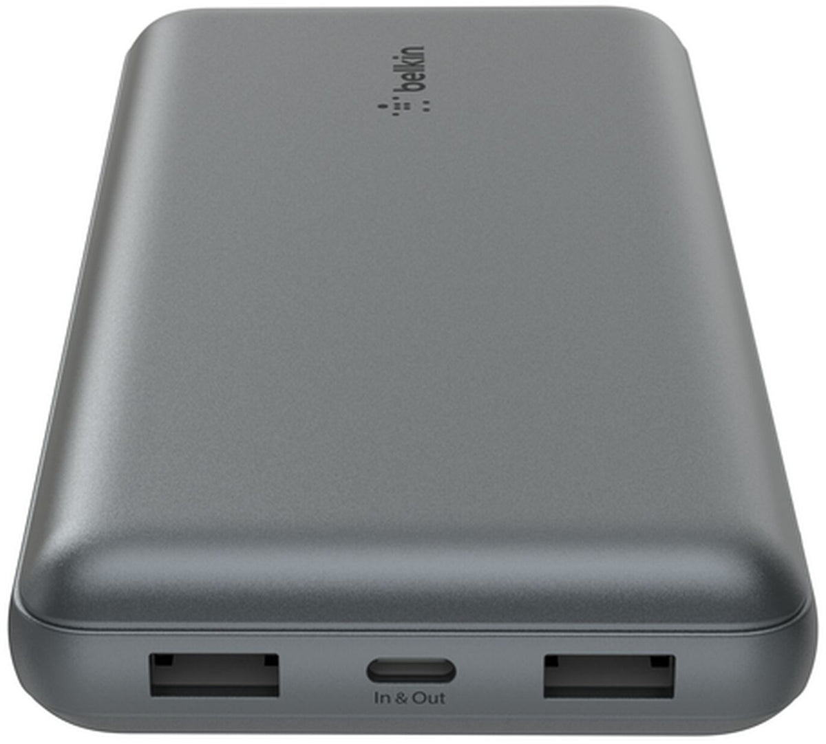 Batterie Externe Belkin BoostCharge Pro, 20000mAh, 15W, 1 x USB-C - 2 x USB-A, Gris BPB012btGY