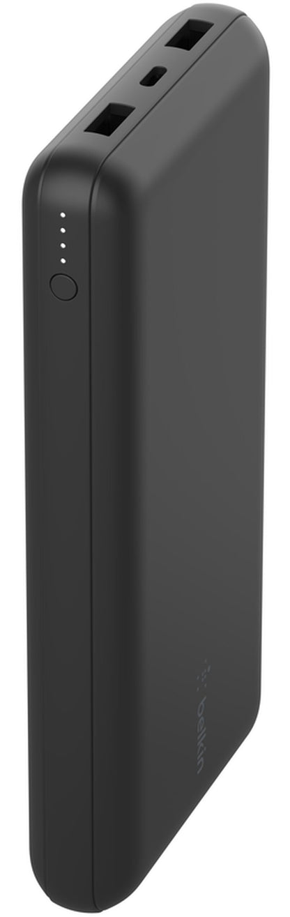 Batterie Externe Belkin BoostCharge Pro, 20000mAh, 15W, 1 x USB-C - 2 x USB-A, Noire BPB012btBK