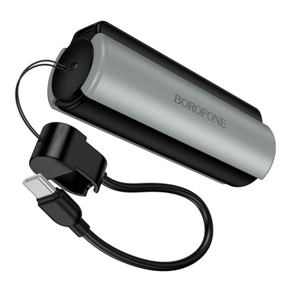 Batterie Externe Borofone BJ87 Star, 5000mAh, 10W, 1 x USB-C, Gris