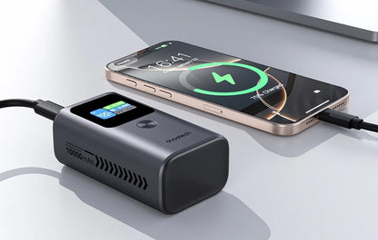 Batterie Externe Choetech B701, 10000mAh, 30W, QC + PD, 1 x USB-A - 2 x USB-C, Noire