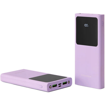 Batterie externe Colourum CPB10-02, 10000mAh, 10W, 2 x USB-A, violet 