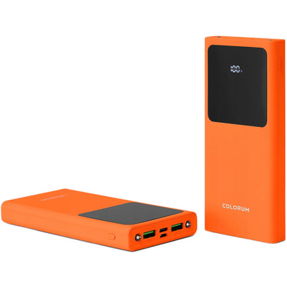 Batterie externe Colorum CPB10-02, 10000mAh, 10W, 2 x USB-A, Orange 