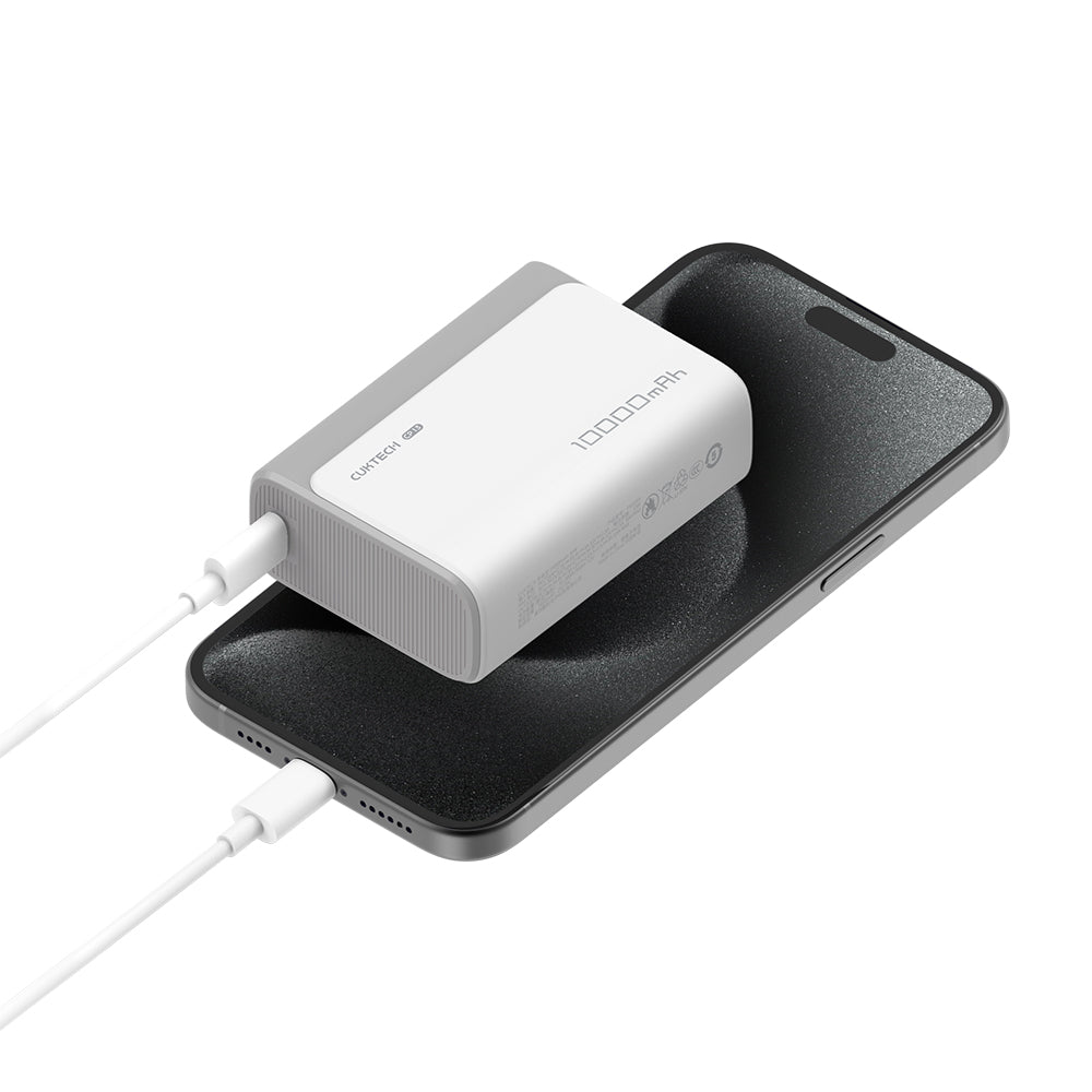 Batterie Externe Cuktech CP13, 10000mAh, 30W, QC + PD, 1 x USB-A - 1 x USB-C, Rose CUK0PB100DPK
