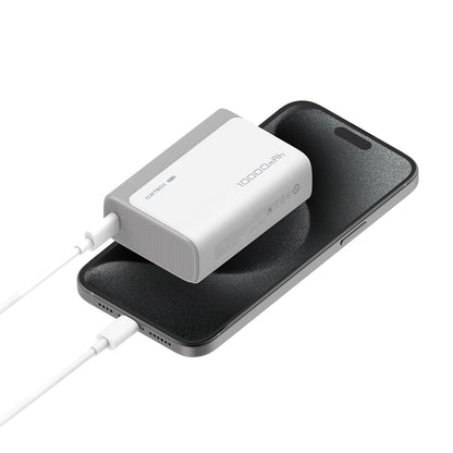 Batterie Externe Cuktech CP13, 10000mAh, 30W, QC + PD, 1 x USB-A - 1 x USB-C, Rose CUK0PB100DPK
