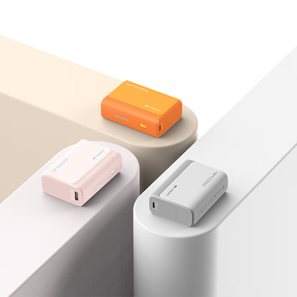 Batterie Externe Cuktech CP13, 10000mAh, 30W, QC + PD, 1 x USB-A - 1 x USB-C, Rose CUK0PB100DPK