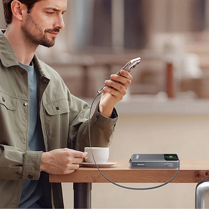 Batterie Externe Dudao K31 Pro, 20000mAh, 45W, QC + PD, 1 x USB-A - 2 x USB-C, Gris