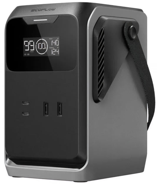 Batterie Externe EcoFlow Trail 200, 60000mAh, 220W, PD, 2 x USB-A - 2 x USB-C, Noire EF-TRAIL200-N