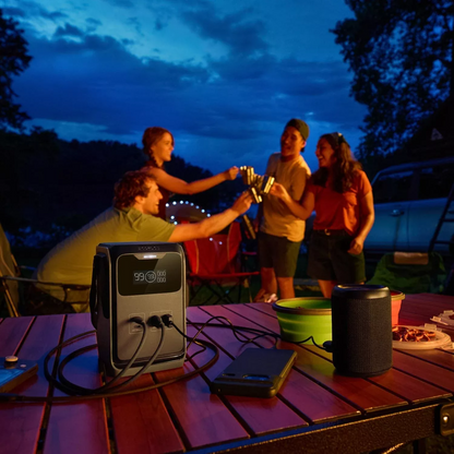 EcoFlow Trail 200 External Battery, 60000mAh, 220W, PD, 2 x USB-A - 2 x USB-C, Black EF-TRAIL200-N