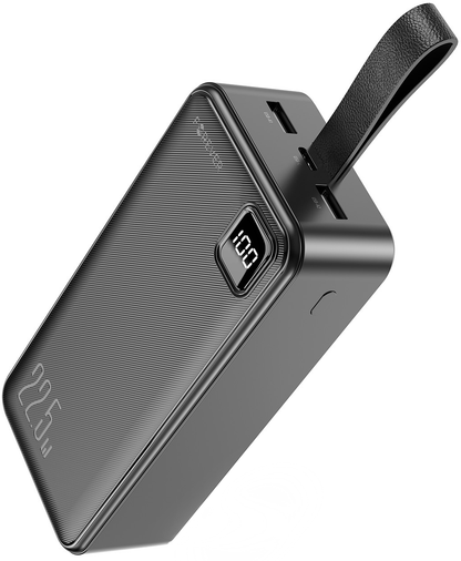 Batterie externe Forever TB-300XL, 30 000 mAh, 22,5 W, QC + PD, 1 x USB-C - 2 x USB-A, noire
