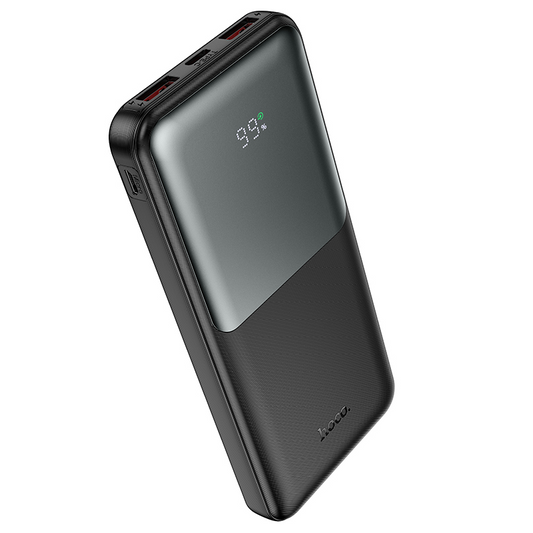 Batterie externe HOCO J136, 10 000 mAh, 22,5 W, QC + PD, 1 x USB-C - 2 x USB-A, noire