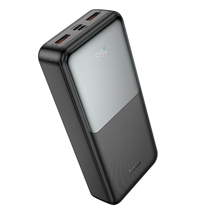 Batterie Externe HOCO J136A, 20000mAh, 22,5W, QC + PD, 1 x USB-C - 2 x USB-A, Noire
