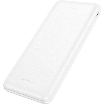 Batterie Externe HOCO J153 Stability, 10000mAh, 10W, 2 x USB-A, Blanche