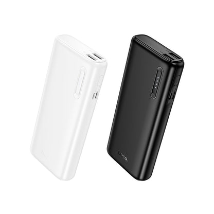 Batterie Externe HOCO J158A, 10000mAh, 10W, 2 x USB-A, Blanche