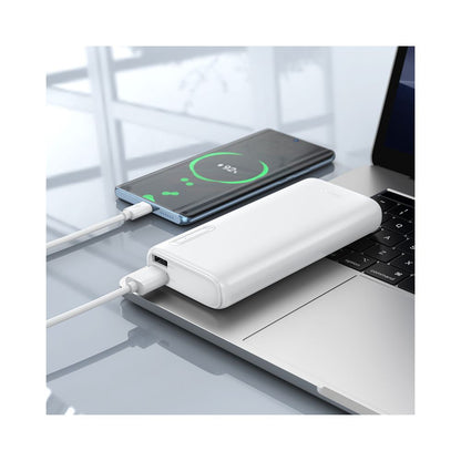 Batterie Externe HOCO J158A, 10000mAh, 10W, 2 x USB-A, Blanche