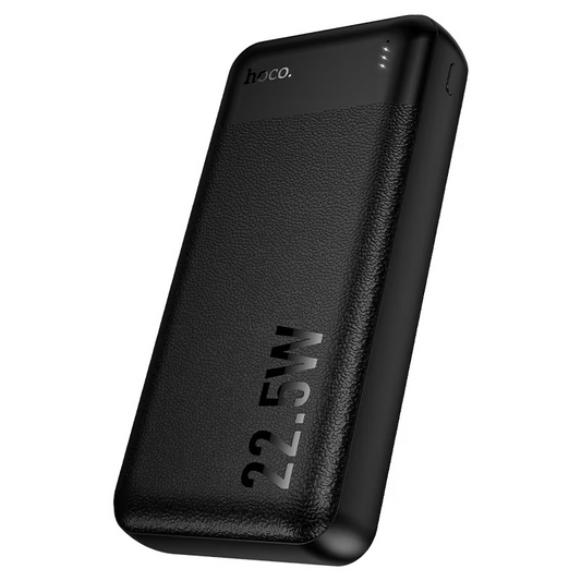Batterie externe HOCO J159A Essence, 20 000 mAh, 22,5 W, QC + PD, 1 x USB-C - 2 x USB-A, noire