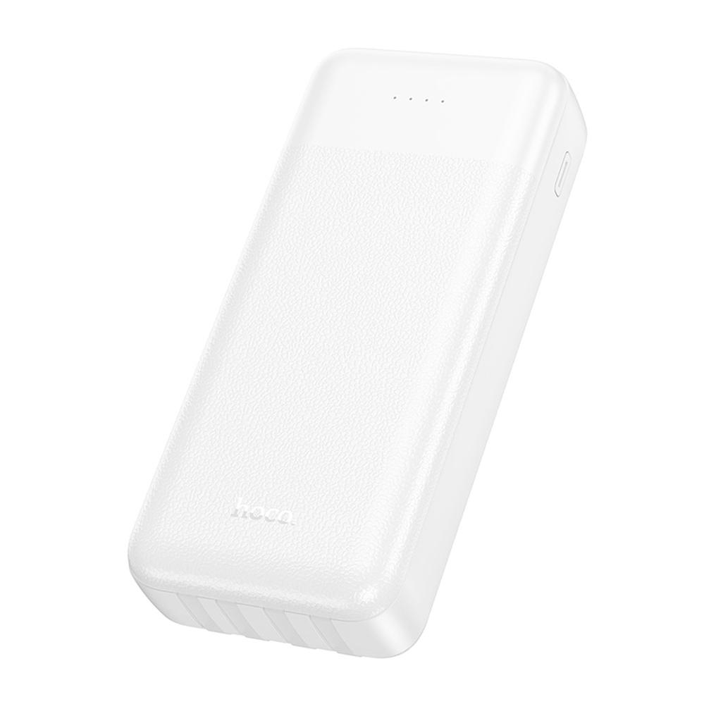 Batterie externe HOCO J163A, 20 000 mAh, 10 W, 1 x Lightning - 1 x microUSB - 1 x USB-C - 2 x USB-A, blanche