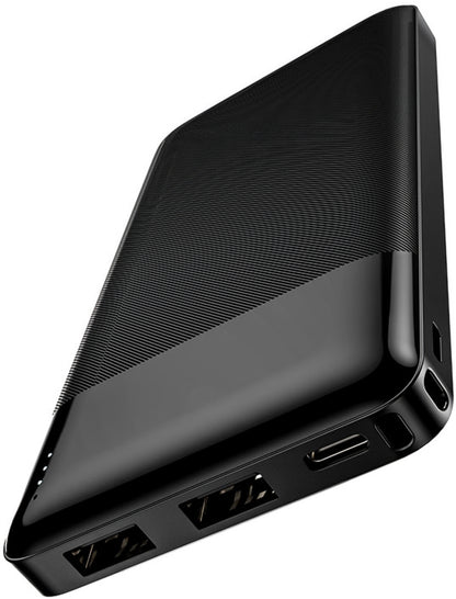 Batterie Externe HOCO J72, 10000mAh, 10W, 2 x USB-A, Noire