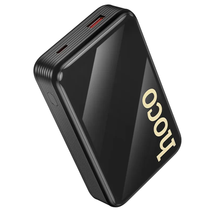 Batterie Externe HOCO Q37A, 20000mAh, 22,5W, QC + PD, 1 x Lightning - 1 x USB-A - 2 x USB-C, Noire