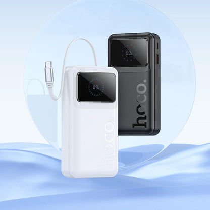 Batterie externe HOCO Q41, 20000 mAh, 22,5 W, QC + PD, 1 x USB-A - 2 x USB-C, blanche