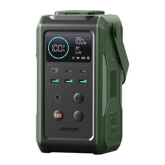 Batterie Externe Joyroom JR-PBF10, 75000mAh, 100W, QC + PD, 3 x USB-A - 3 x USB-C, Vert