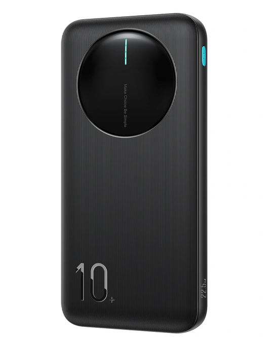 Batterie Externe Joyroom JR-PBF12 Pro, 10000mAh, 22,5W, QC + PD, 1 x USB-C - 2 x USB-A, Noire
