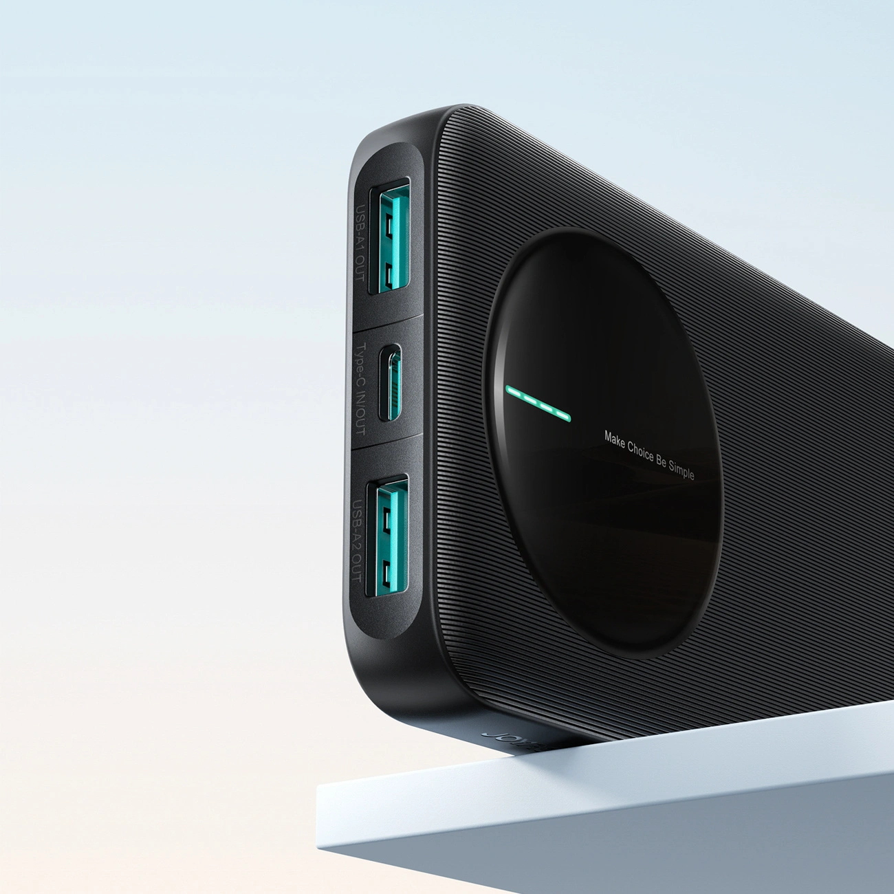 Batterie Externe Joyroom JR-PBF12 Pro, 10000mAh, 22,5W, QC + PD, 1 x USB-C - 2 x USB-A, Noire