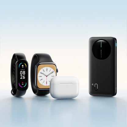 Batterie Externe Joyroom JR-PBF12 Pro, 10000mAh, 22,5W, QC + PD, 1 x USB-C - 2 x USB-A, Noire