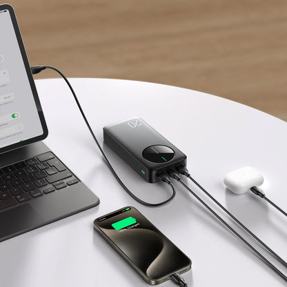 Batterie Externe Joyroom JR-PBF14, 20000mAh, 12W, 1 x USB-C - 2 x USB-A, Noire