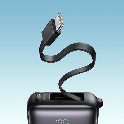 Batterie Externe Joyroom JR-PBF27, 10000mAh, 22.5W, QC + PD, 1 x Lightning - 2 x USB-C, Noire