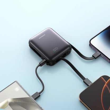 Batterie Externe Joyroom JR-PBF27, 10000mAh, 22.5W, QC + PD, 1 x Lightning - 2 x USB-C, Noire