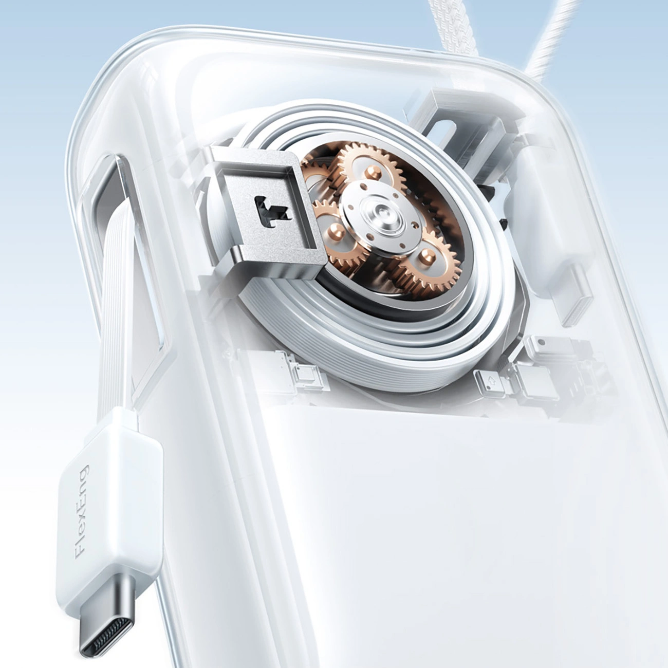 Batterie Externe Joyroom JR-PR2L, 10000mAh, 35W, QC + PD, 1 x Lightning - 1 x USB-C, Blanche