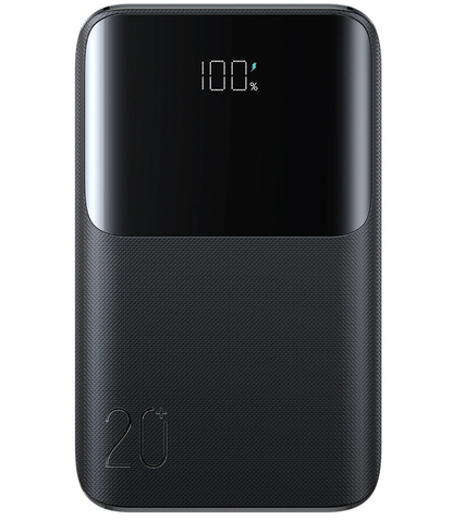 Batterie Externe Joyroom JR-QP192, 20000mAh, 22.5W, QC + PD, 1 x USB-A - 2 x USB-C, Noire