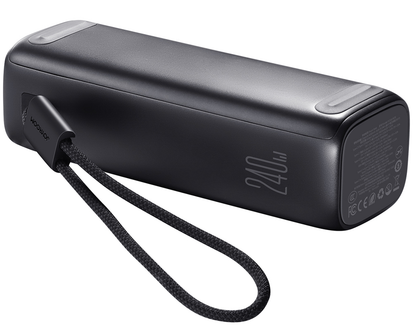 Joyroom PODIX PR70 Power Bank, 25000mAh, 240W, QC + PD, 1 x USB-A - 3 x USB-C, Black