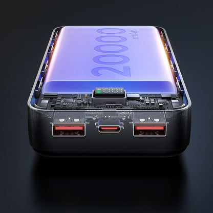 Batterie Externe McDodo MC-4230, 20000mAh, 22.5W, QC + PD, 2 x USB-A - 1 x USB-C, Noire