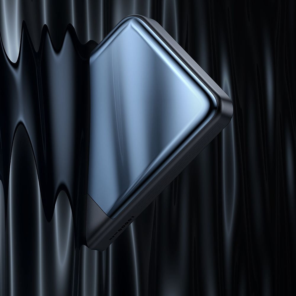 Batterie Externe Sans Fil McDodo MC-5931 Ambilight, 10000mAh, 30W, PD + FQI, 1 x QI - 1 x USB-C, Noire