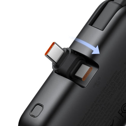 Batterie Externe McDodo MC-7760 Freekit, 5000mAh, 22.5W, PD, 3 x USB-C, Noire