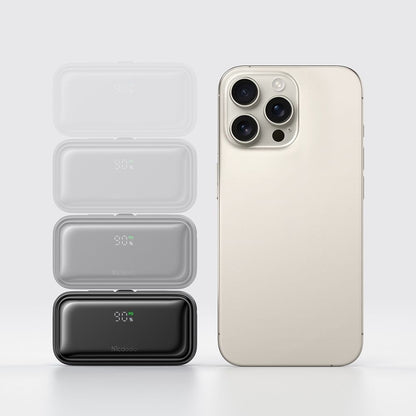 Batterie Externe McDodo MC-7800 Freekit, 5000mAh, 22.5W, PD, 1 x Lightning - 2 x USB-C, Noire