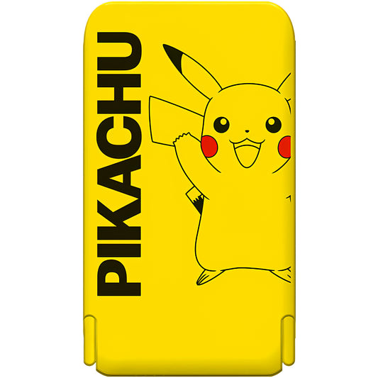 Batterie Externe Sans Fil OTL Pokemon Pikatchu, 5000mAh, 20W, PD + FQI, 1 x QI - 1 x USB-C, Jaune PK1191
