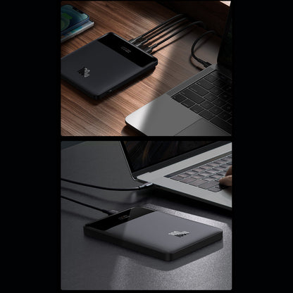 Baseus Blade Ultrathin Batterie externe, 20000mAh, 100W, QC + PD, 2 x USB-A - 2 x USB-C, Noir PPBL000201 PPBL000201