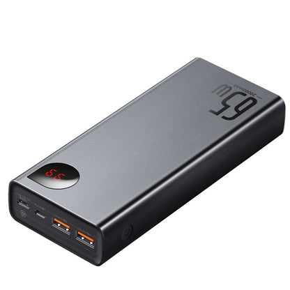 Baseus Adaman Batterie externe, 20000mAh, 65W, QC + PD, 1 x USB-C - 2 x USB-C, Noir PPIMDA-D01 PPIMDA-D01 