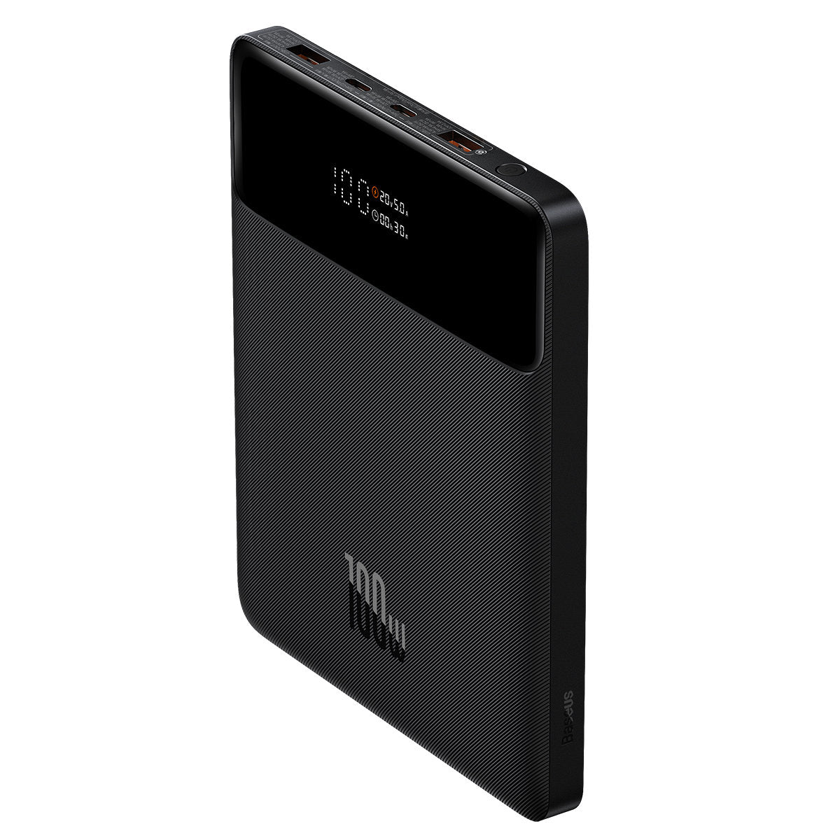 Baseus Blade Ultrathin Batterie externe, 20000mAh, 100W, QC + PD, 2 x USB-A - 2 x USB-C, Noir PPBL000201 PPBL000201