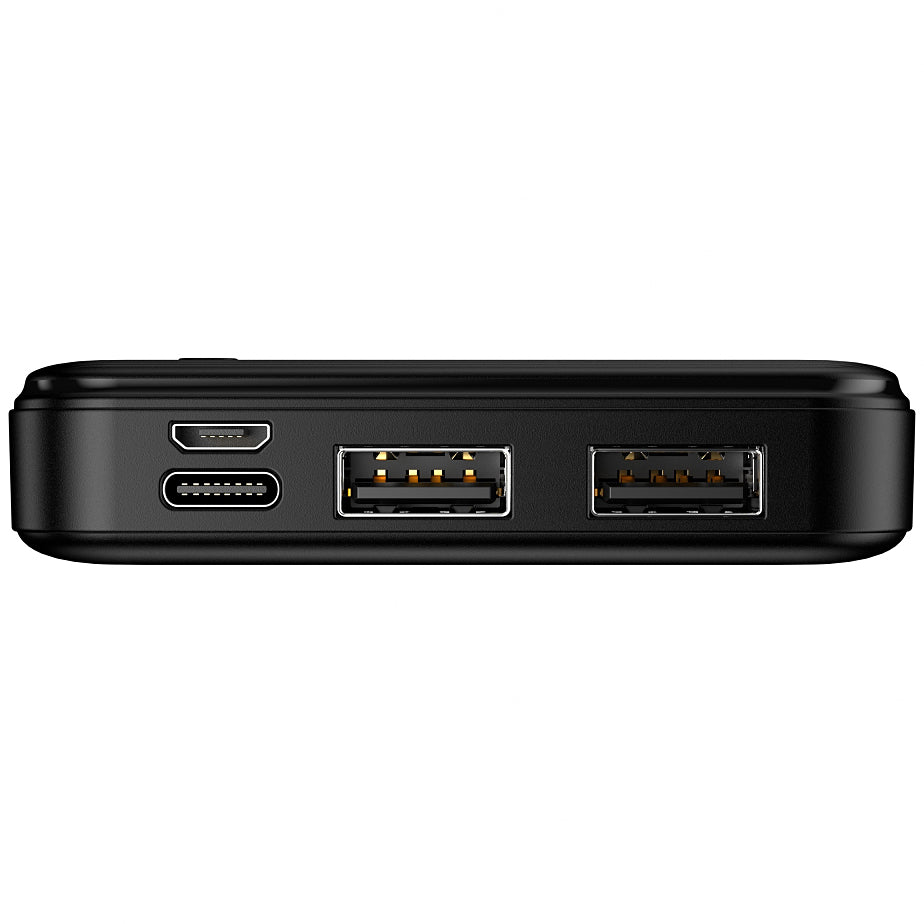 Batterie Externe MaXlife MXPB-01, 10000mAh, 12W, 2 x USB-A, Noire