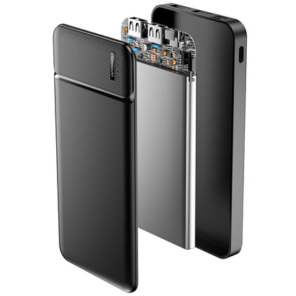 Batterie Externe MaXlife MXPB-01, 10000mAh, 12W, 2 x USB-A, Noire