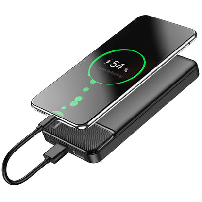 Batterie Externe MaXlife MXPB-01, 10000mAh, 12W, 2 x USB-A, Noire